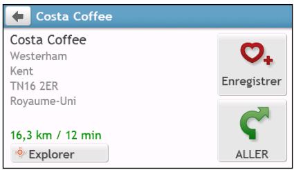 MIO MIVUE 792 - Comment faire pour enregistrer un lieu en tant que Mon lieu ou Chez moi? - 1