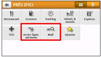 MIO MIVUE 792 - Comment faire pour personnelier les catégories de recherche? - 1