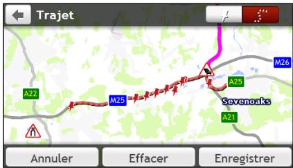 MIO MIVUE 792 - Comment capturer un trajet ? - 2