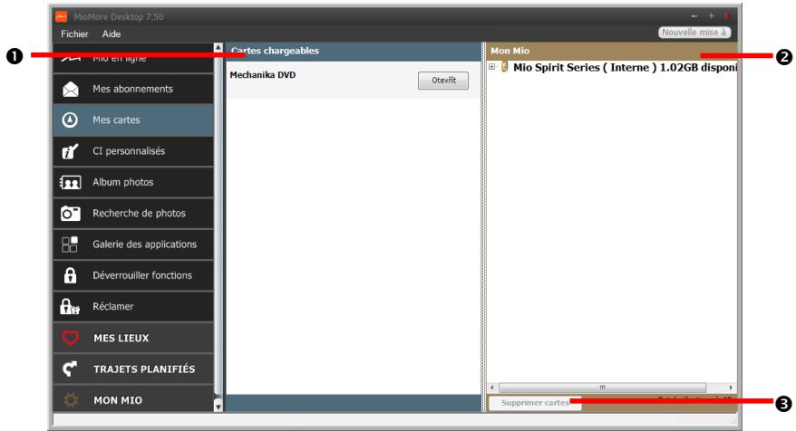 MIO MIVUE 792 - Mes cartes - 2