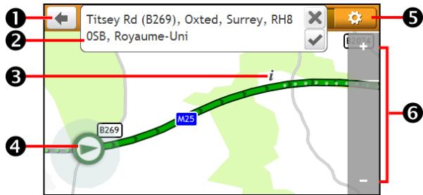 MIO MIVUE 792 - Comment trouverlepointd'intérêt à l’aide de EXPLORER? - 1