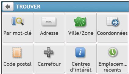 MIO MIVUE 792 - Comment utiliser l'assistant TROUVER ? - 1