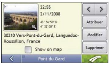 MIO MIVUE DRIVE 60 AUTO - Comment enregistrer une photo NavPix vers un CI ? - 8