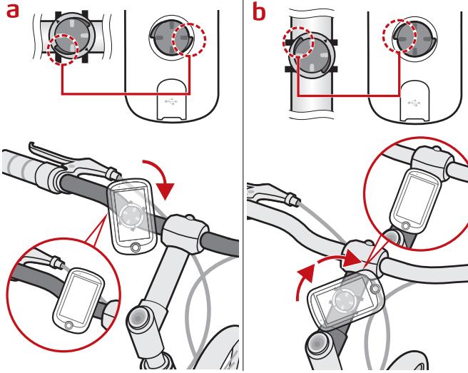 MIO SPIRIT 8670 - Monter l'appareil sur vous vélo - 3