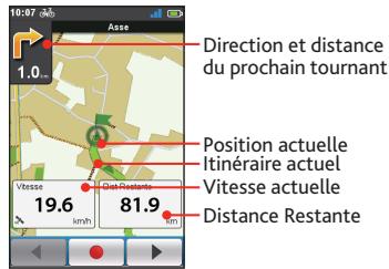 MIO SPIRIT 8670 - Visualiser les écrons du Tab. de bord - 6