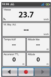 MIO SPIRIT 8670 - Visualiser les écrons du Tab. de bord - 5