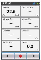MIO SPIRIT 8670 - Visualiser les écrons du Tab. de bord - 3