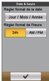 MIO SPIRIT 8670 - Date &amp; Heure - 1