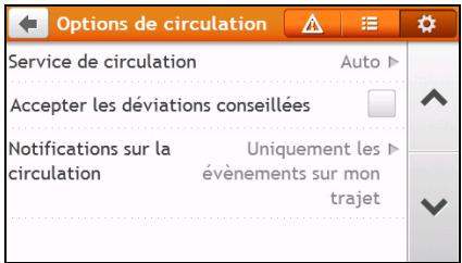 MIO 5207 LM POIDS-LOURDS - Préférences de traffic - 1