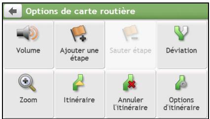 MIO 5207 LM POIDS-LOURDS - Comment changer la configuration de l'itinéraire ? - 2