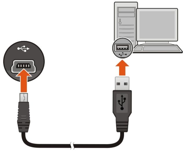 MIO 5207 LM POIDS-LOURDS - Comment faire pour connecter mon mio à mon ordinateur? - 1