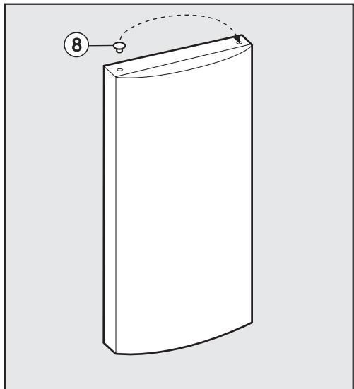 MIELE FNS37402I - Changement de la butée de porte - 1