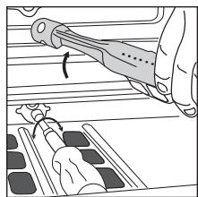 GLEM AS854GX - REGULAÇÃO DO MÍNIMO NO QUEIMADOR DO FORNO E QUEIMADOR GRILL (fig. 22 pág. 14) - 6