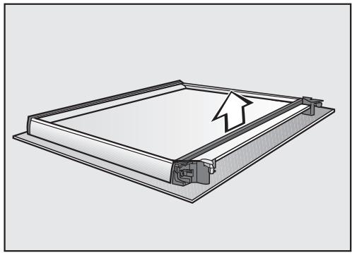MIELE DGM6301 IN - Désassembler la porte - 3