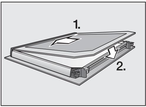 MIELE DGM6301 IN - Réassembler la porte : - 4