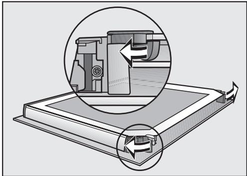 MIELE H2267-1 BP - Désassemblage de la porte - 1