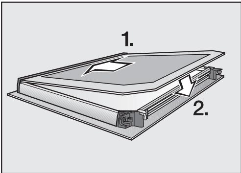 MIELE H2267-1 BP - Désassemblage de la porte - 9