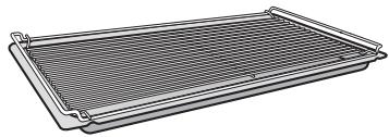 MIELE H2267-1 BP - Plat universel et grille avec butée de sécurité - 3