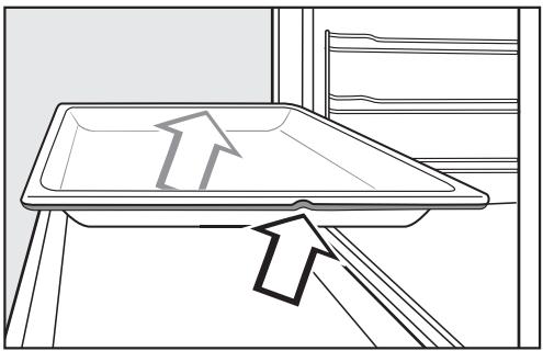 MIELE H2267-1 BP - Plat universel et grille avec butée de sécurité - 2