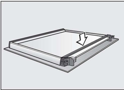 MIELE H2267-1 BP - Désassemblage de la porte - 8