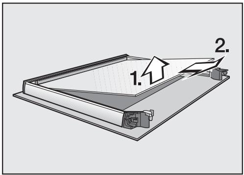 MIELE H2267-1 BP - Désassemblage de la porte - 5