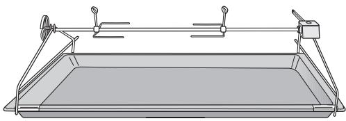 MIELE H2267-1 BP - Plat universel et grille avec butée de sécurité - 4