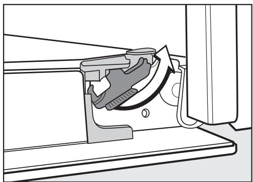 MIELE H7240 BM - Démontage de la porte - 2