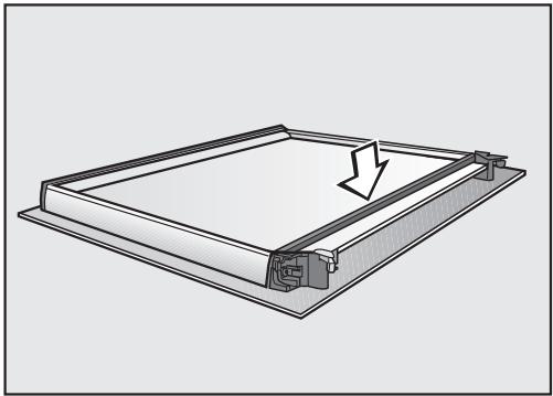 MIELE H7240 BM - Désassemblage de la porte - 7