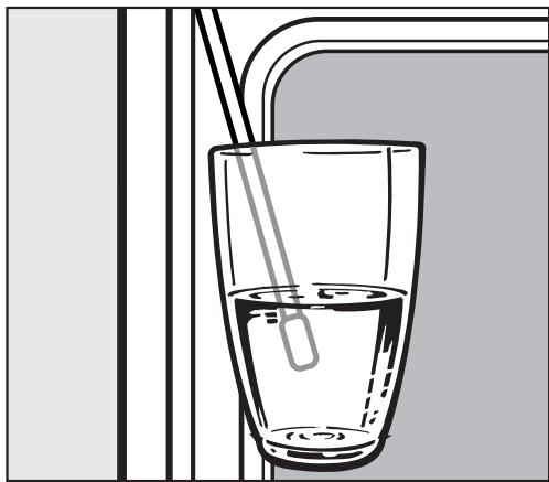 MIELE H6400 BM - Heating up the oven for the first time and rinsing the steam injection system - 1