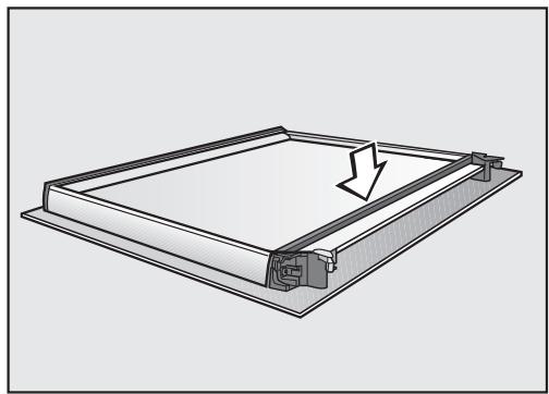 MIELE H6400 BM - Dismantling the door - 7