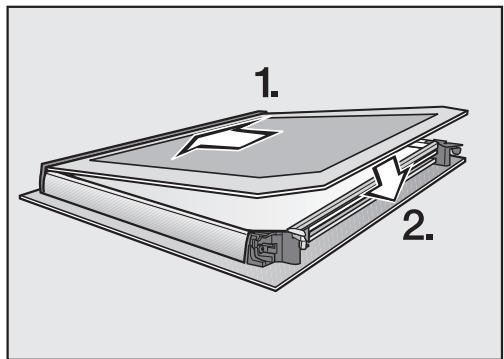 MIELE H6400 BM - Dismantling the door - 9