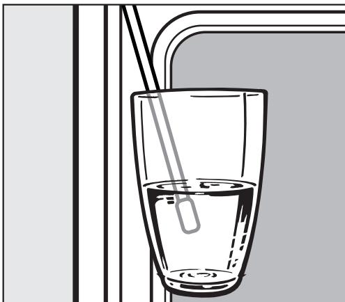 MIELE H6400 BM - Preparing and starting the water intake process - 1