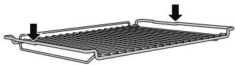 MIELE H6400 BM - Baking tray, universal tray and rack with non-tip safety notches - 3