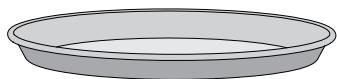 MIELE H6400 BM - Round baking tray HBF 27-1 - 1
