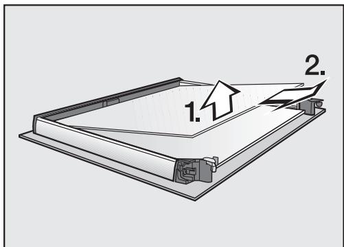MIELE H6400 BM - Dismantling the door - 4