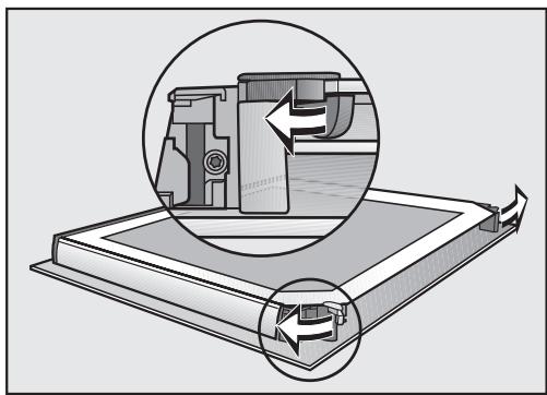 MIELE DGM7340 - Dismantling the door - 1