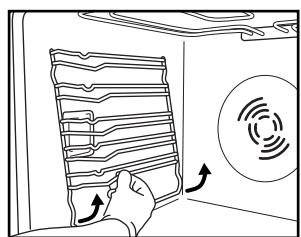 WHIRLPOOL AKZM8670X - Déplacement de la résistance supérieure (uniquement sur certains modeles) - 1