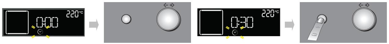 WHIRLPOOL AKZM8670X - SETTING COOKING TIME - 1