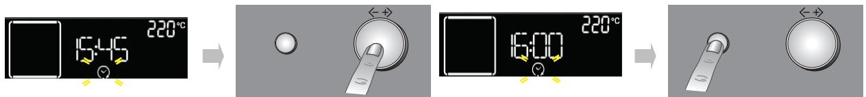 WHIRLPOOL AKZM8670X - INSTellen Van Het Tijdstip EINDE BEREIDING / UITGESTELDE START - 1