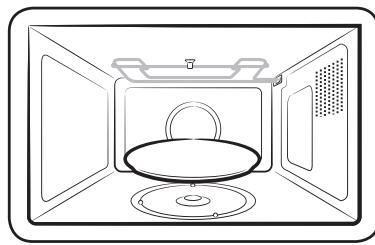 SAMSUNG MC35J8085LT - Utilisation du plat croustilleur - 1