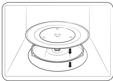 SAMSUNG MC35J8085LT - Plateau tournant - 1