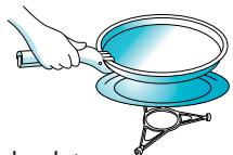 WHIRLPOOL MWF420BL - Plateau tournant en verre - 3