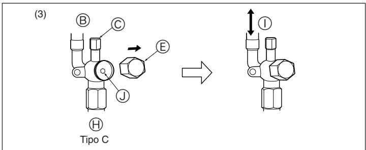 MITSUBISHI MUZ-DM25VA - Tubos de ligação (Fig. 5-4) - 3
