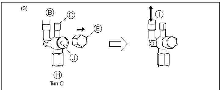 MITSUBISHI MUZ-DM25VA - Соединение труб (Fig. 5-4) - 3