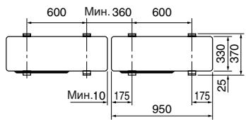 MITSUBISHI MUZ-DM25VA - При установке нескольких наружных приборов - 2