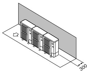 MITSUBISHI MSZ-DM35VA - Installation på et sted med megen blæst - 7