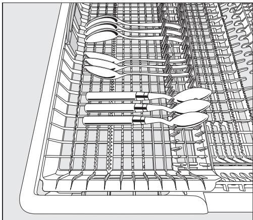 MIELE G 7360 SCVI - Aménagement du tiroir 3D MultiFlex - 1