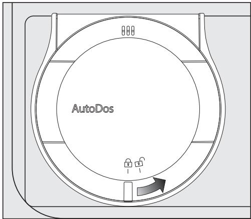 MIELE G 7360 SCVI - Introduire un PowerDisk - 1