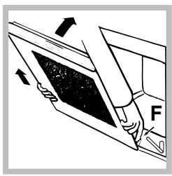 HOTPOINT FQ99P1FICE - Cleaning the oven door - 5