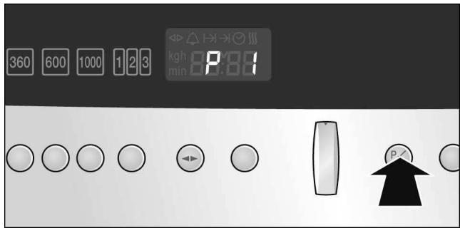 NEFF MW 5629 - Régler le programme - 1